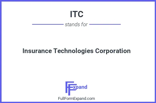 Full form of ITC
