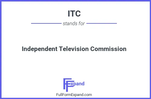 Full form of ITC