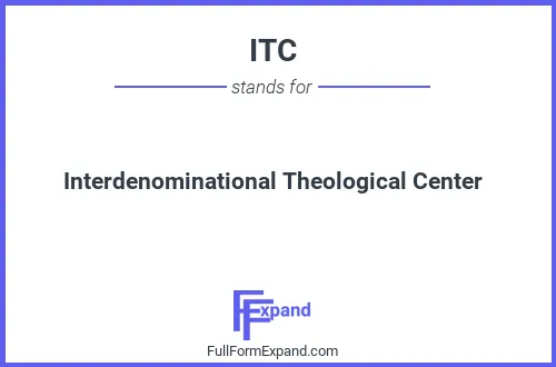 Full form of ITC