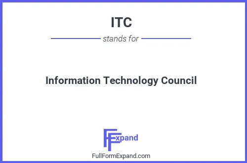 Full form of ITC