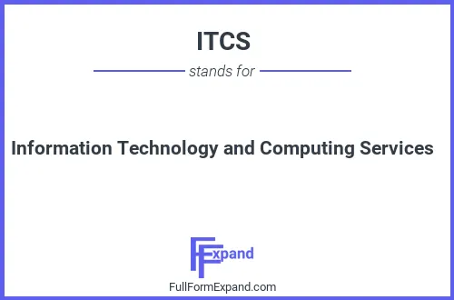Full form of ITCS