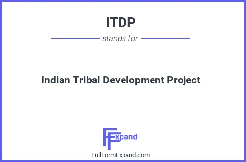 Full form of ITDP