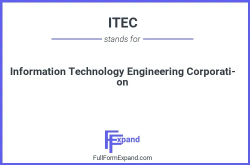 Full form of ITEC