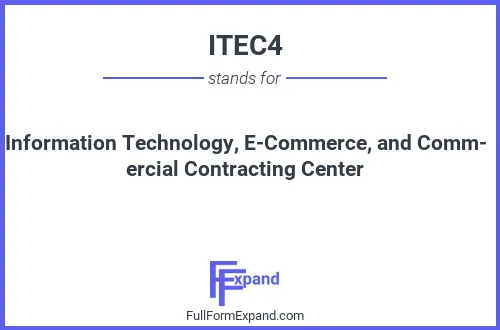 Full form of ITEC4
