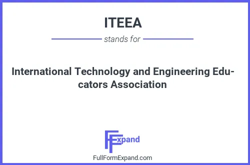 Full form of ITEEA