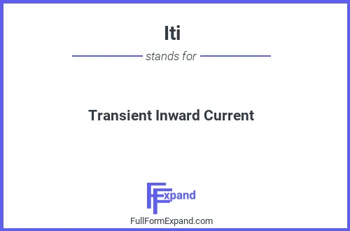Full form of Iti