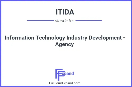 Full form of ITIDA