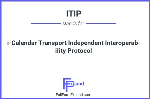 Full form of ITIP