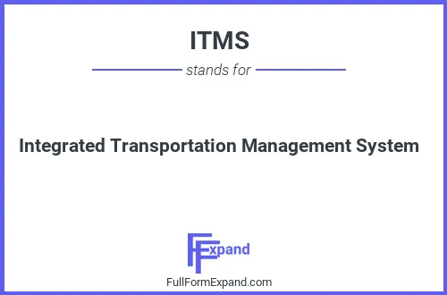 Full form of ITMS