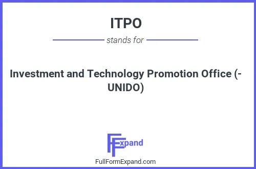 Full form of ITPO