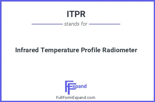 Full form of ITPR