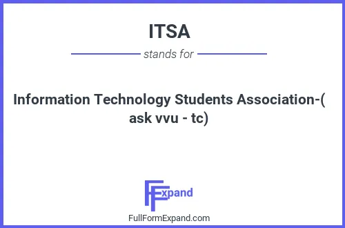 Full form of ITSA