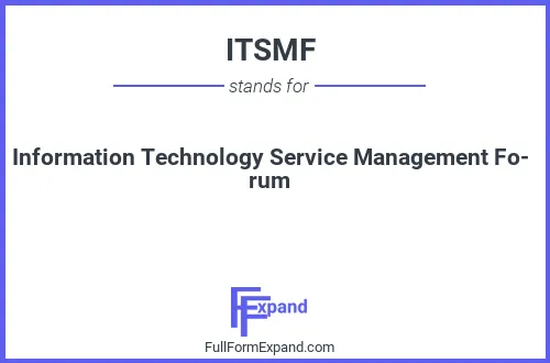 Full form of ITSMF