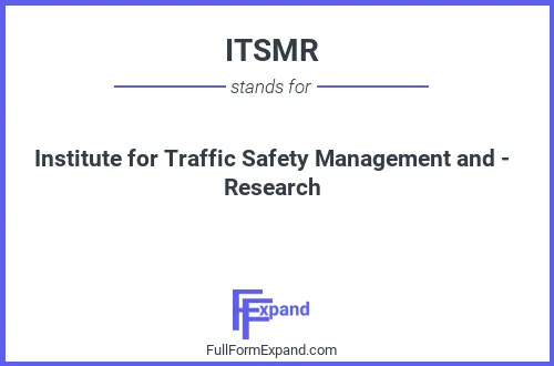 Full form of ITSMR