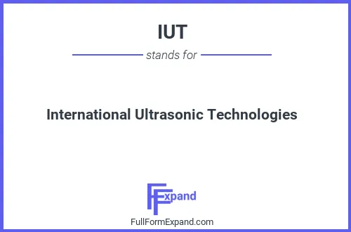 Full form of IUT
