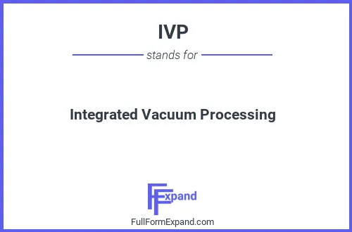 Full form of IVP