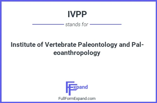 Full form of IVPP