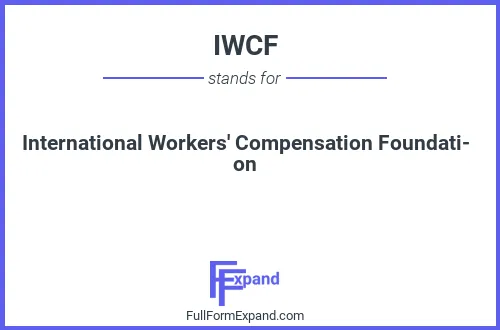 Full form of IWCF