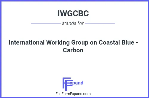 Full form of IWGCBC