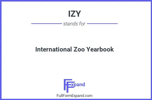 Full form of IZY