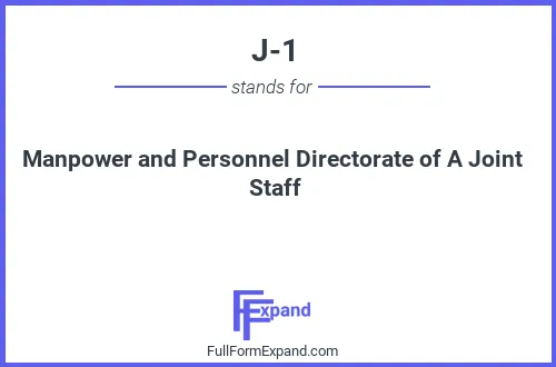 Full form of J-1