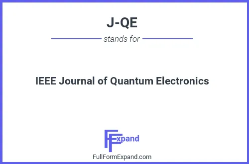 Full form of J-QE