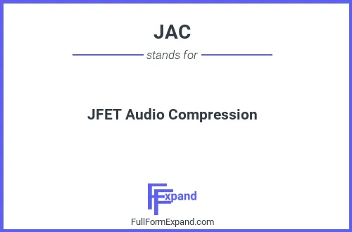 Full form of JAC