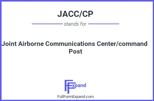 Full form of JACC/CP