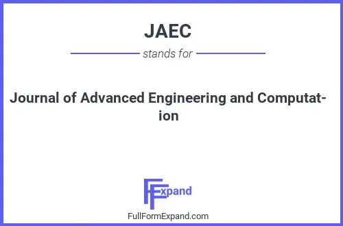 Full form of JAEC