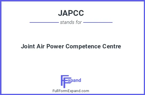 Full form of JAPCC