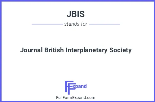 Full form of JBIS
