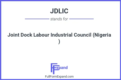 Full form of JDLIC