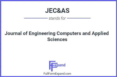 Full form of JEC&AS