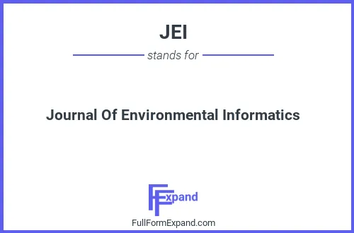 Full form of JEI