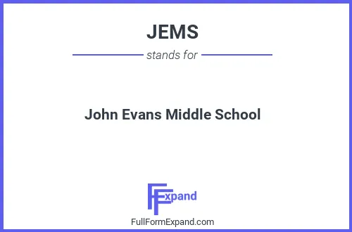 Full form of JEMS