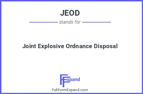 Full form of JEOD