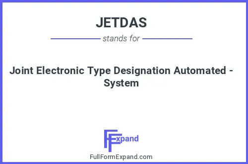 Full form of JETDAS