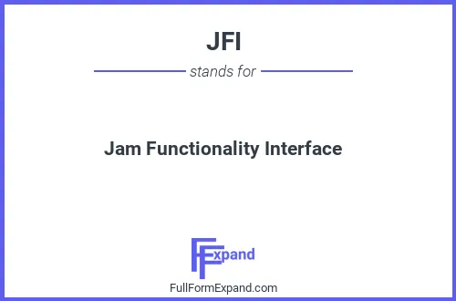 Full form of JFI