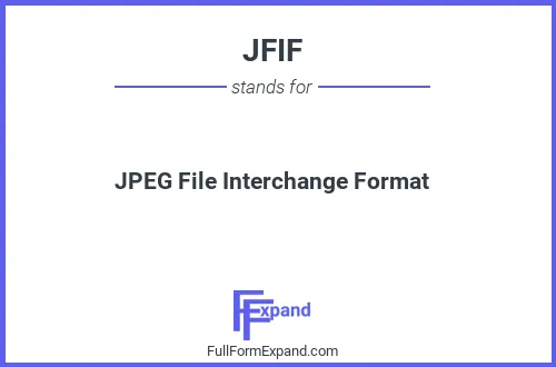 Full form of JFIF