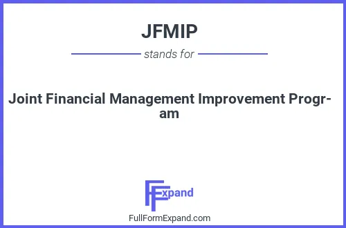 Full form of JFMIP