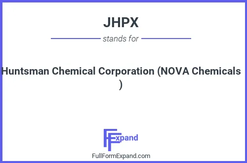 Full form of JHPX