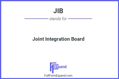 Full form of JIB