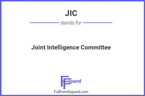 Full form of JIC