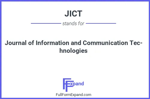 Full form of JICT