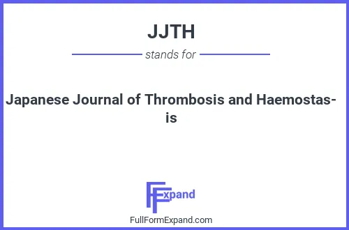 Full form of JJTH
