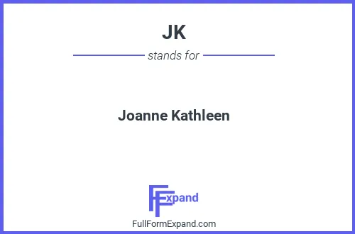 Full form of JK