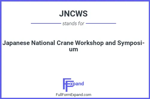 Full form of JNCWS