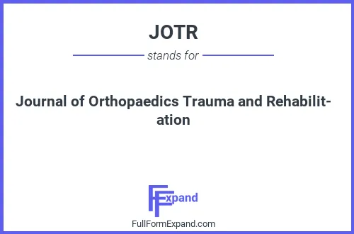 Full form of JOTR
