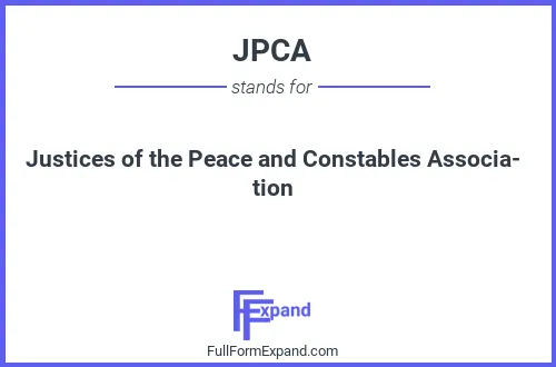 Full form of JPCA