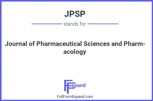 Full form of JPSP